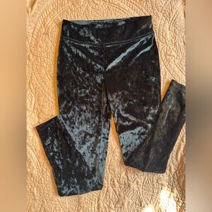 Velvet leggings